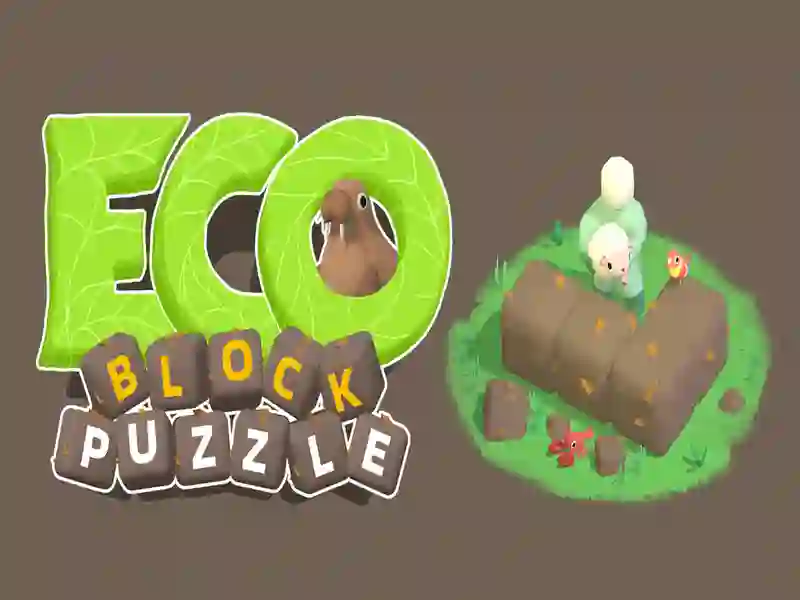 Leikur Eco Block Puzzle á netinu