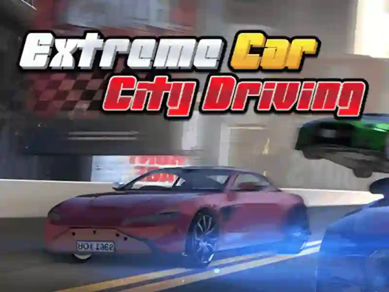 Leikur Extreme Car City akstur á netinu Leikur Extreme Car City akstur á netinu