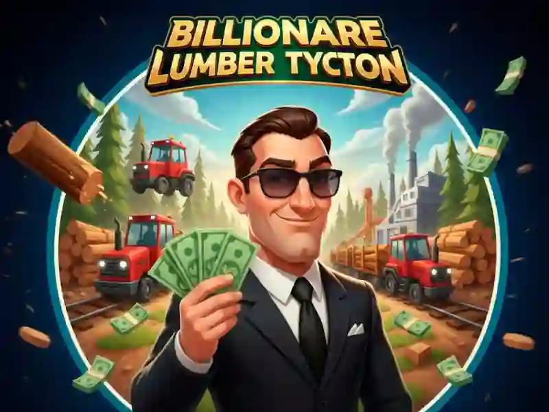 Leikur Milljarðamæringurinn Lumber Tycoon á netinu