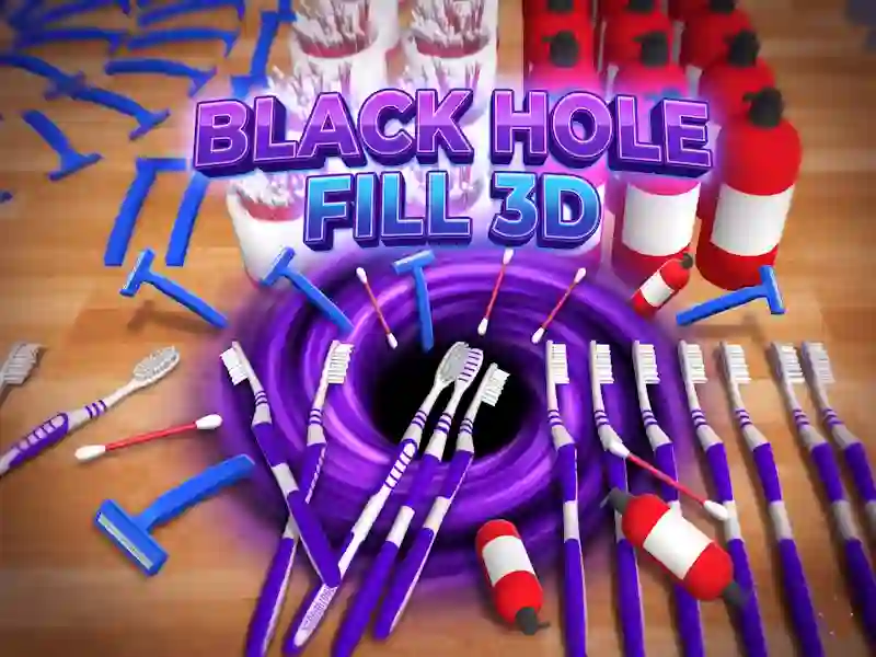 Leikur Black Hole Fill 3D á netinu