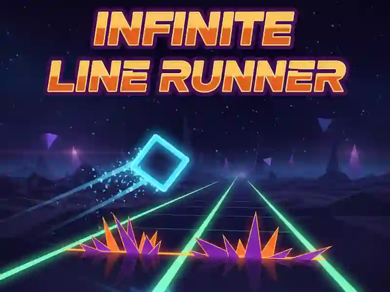 Leikur Infinite Line Runner á netinu