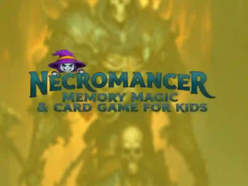 Leikur Necromancer Memory Magic & Card Game fyrir krakka á netinu