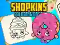 Leikur Shopkins Litarabók á netinu Leikur Shopkins Litarabók á netinu
