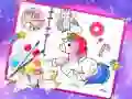Leikur Fabulous Cute Unicorn Coloring Book á netinu Leikur Fabulous Cute Unicorn Coloring Book á netinu