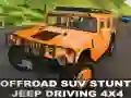 Leikur Offroad SUV stunt Jeep akstur 4x4 á netinu Leikur Offroad SUV stunt Jeep akstur 4x4 á netinu