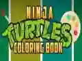 Leikur Ninja skjaldbök úr litabók á netinu Leikur Ninja skjaldbök úr litabók á netinu