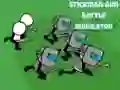 Leikur Stickman Vopnabardaga Simulátor á netinu