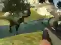 Leikur Dínó hunt á netinu