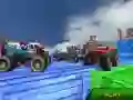 Leikur Monster Truck akrobata í himni á netinu Leikur Monster Truck akrobata í himni á netinu