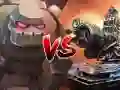Leikur Tankur gegn Golem á netinu Leikur Tankur gegn Golem á netinu