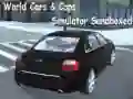 Leikur Heimsbílar og Lögreglumenn Simulator Sandboxed á netinu Leikur Heimsbílar og Lögreglumenn Simulator Sandboxed á netinu