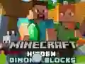 Leikur Falinn demantur blokk í Minecraft á netinu Leikur Falinn demantur blokk í Minecraft á netinu