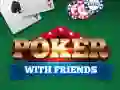 Leikur Póker með vinum á netinu