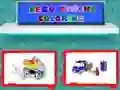 Leikur Lego Flutningabíla Litun á netinu
