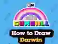 Leikur Dásamlegur heimur Gumball: Hvernig á að teikna Darwin á netinu Leikur Dásamlegur heimur Gumball: Hvernig á að teikna Darwin á netinu