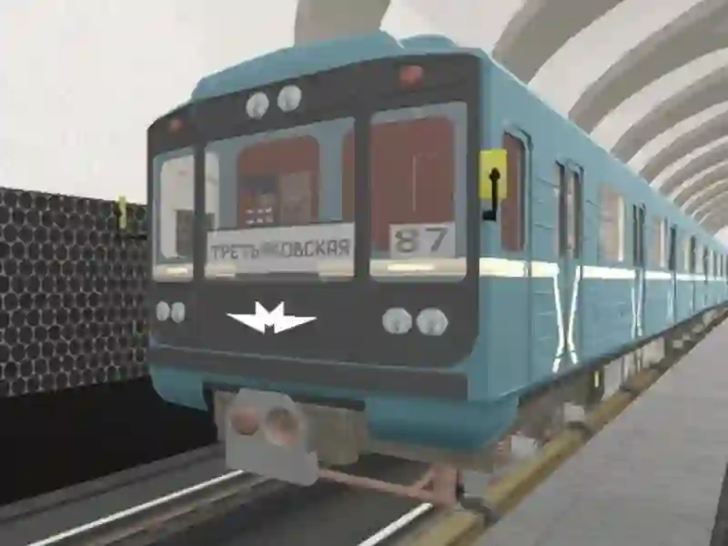 Leikur Moskvu Metro Driver 3D á netinu Leikur Moskvu Metro Driver 3D á netinu