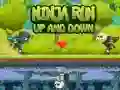 Leikur Ninja Hleypur Upp Og Niður á netinu Leikur Ninja Hleypur Upp Og Niður á netinu
