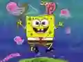 Leikur SpongeBob púsl á netinu