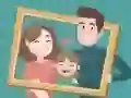 Leikur Sæla Fjölskyldu Puzzler á netinu Leikur Sæla Fjölskyldu Puzzler á netinu