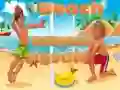 Leikur Strandfótboltapuzzle á netinu Leikur Strandfótboltapuzzle á netinu