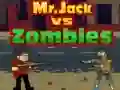 Leikur Mr. Jack gegn zombíum á netinu Leikur Mr. Jack gegn zombíum á netinu