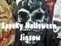 Leikur Óhugna Halloween Púsl á netinu Leikur Óhugna Halloween Púsl á netinu