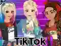 Leikur Tik Tok Prinsessa á netinu Leikur Tik Tok Prinsessa á netinu