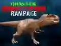 Leikur Monster Dinosaur Rampage á netinu Leikur Monster Dinosaur Rampage á netinu