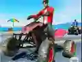 Leikur Quad Bike Umferð Keppni Mania á netinu