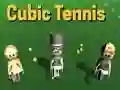 Leikur Kúbískt Tennis á netinu Leikur Kúbískt Tennis á netinu