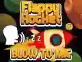 Leikur Flappy Raket með Blás á netinu Leikur Flappy Raket með Blás á netinu