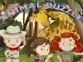 Leikur Dýra púsl á netinu Leikur Dýra púsl á netinu