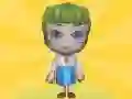 Leikur Fall Strákar og Stelpur Chibi Keppni Knockdown Fjölspilun á netinu