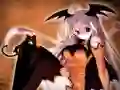 Leikur Anime Hrekkjavökupuzzl á netinu