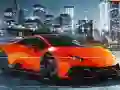 Leikur Lamborghini Huracan Evo Puzzl á netinu
