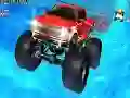 Leikur Vatn Surfari: Monster Truck á Lóðréttum Rampi á netinu Leikur Vatn Surfari: Monster Truck á Lóðréttum Rampi á netinu