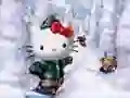 Leikur Hello Kitty jólasjald á netinu Leikur Hello Kitty jólasjald á netinu
