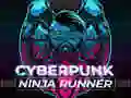 Leikur CyberPunk Ninja Runner á netinu
