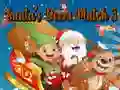 Leikur Santa's Rén Match 3 á netinu