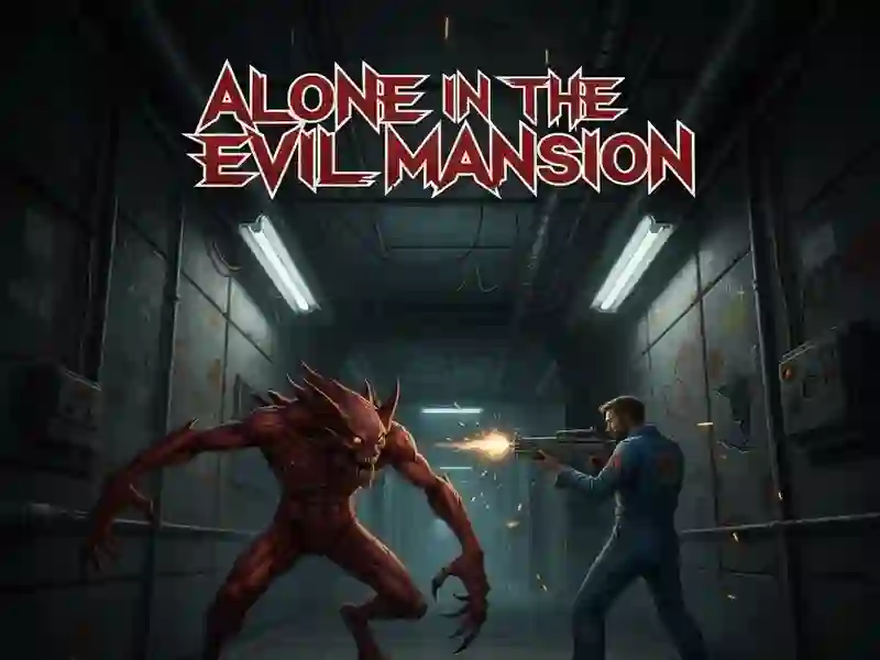 Leikur Alone In The Evil Mansion á netinu