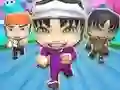 Leikur Chibi Fall Guys: Hlaup og Kúvandi á netinu Leikur Chibi Fall Guys: Hlaup og Kúvandi á netinu