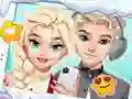Leikur Par #Selfie Vetrarfatnaður á netinu Leikur Par #Selfie Vetrarfatnaður á netinu
