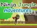 Leikur Ninja Jungle ævintýri á netinu Leikur Ninja Jungle ævintýri á netinu