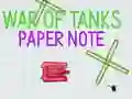 Leikur Stríð Tankanna Pappaskjal á netinu