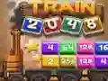 Leikur Train 2048 á netinu Leikur Train 2048 á netinu