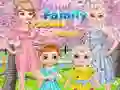 Leikur Prinsessu Fjölskyldu Blómapiknik á netinu Leikur Prinsessu Fjölskyldu Blómapiknik á netinu