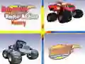 Leikur Minnis Monster Trucks Blaze á netinu