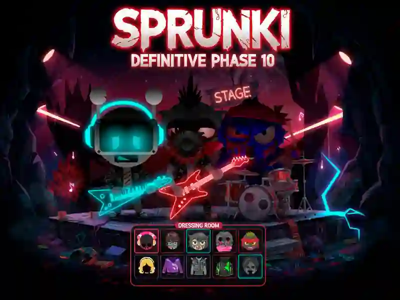 Leikur Sprunki Definitive Phase 10 á netinu