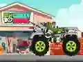 Leikur Ben 10 Geðveika Track á netinu Leikur Ben 10 Geðveika Track á netinu