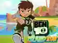 Leikur Ben 10: Eyjuhlaupið á netinu Leikur Ben 10: Eyjuhlaupið á netinu